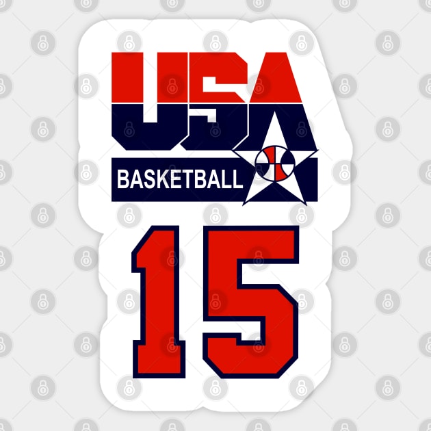 USA DREAM TEAM 92 - Magic Sticker by Buff Geeks Art